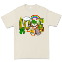 Bone St. Patrick's Love Nurse Premium Tee - BundleAndBundleShop