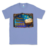 Colony Blue happy birthday jesus Classic Tee - RanaPortraitStore