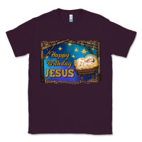 Plum happy birthday jesus Classic Tee - RanaPortraitStore