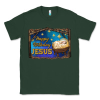 Sports Green happy birthday jesus Classic Tee - RanaPortraitStore