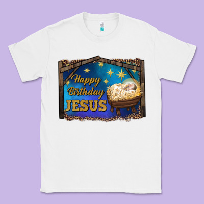 Happy Birthday Jesus Classic Tee Designed By Ranaportraitstore