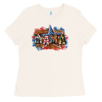 Bone Patriotic Mama Ladies Tee - BundleAndBundleShop