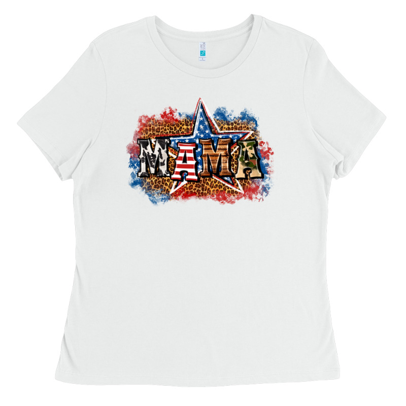 Patriotic Mama Ladies Tee by BundleAndBundleShop | Teevron