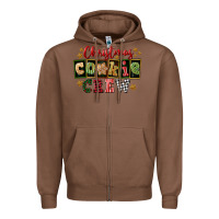 Chestnut Christmas cookie crew Zipper Hoodie - FaDigitalArtStudio