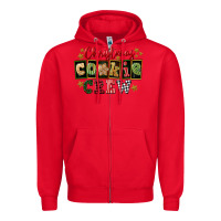 Red Christmas cookie crew Zipper Hoodie - FaDigitalArtStudio