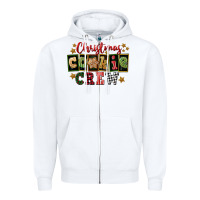 White Christmas cookie crew Zipper Hoodie - FaDigitalArtStudio