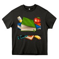 Asphalt custom teacher books Heavy Core Tee - NancyCooperArtShop