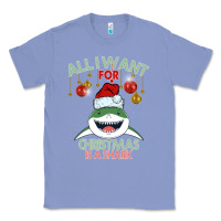 Colony Blue All I Want For Christmas Is A Shark Classic Tee - Bettercallsaul