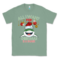 Sage All I Want For Christmas Is A Shark Classic Tee - Bettercallsaul