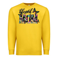 Lemon blessed mom Premium Sweatshirt - SublimationCraftShop