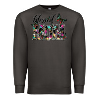 Smoke blessed mom Premium Sweatshirt - SublimationCraftShop