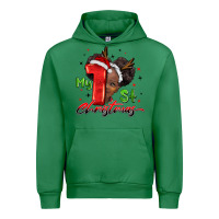 Emerald my first christmas african girl Urban Hoodie - BarkalooDesign