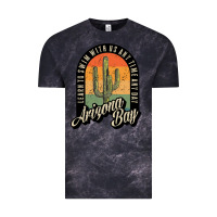 Cloud Black Arizona Bay Swim Team Vintage Tee - DesigneFamous