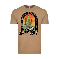 Vintage Coffee Arizona Bay Swim Team Vintage Tee - DesigneFamous