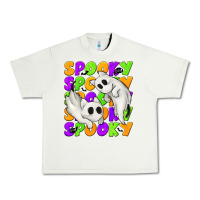 Pistachio Spooky with Ghost Cats Urban Heavy Tee - texasbilliewilder