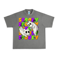 Tornado Spooky with Ghost Cats Urban Heavy Tee - texasbilliewilder