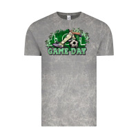 Cloud Rock Game day Soccer Vintage Tee - NancyCooperArtShop