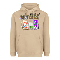 Mushroom Drink Up Witches Heavyweight Hoodie - CowhideDigitalArt