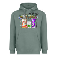 Sage Drink Up Witches Heavyweight Hoodie - CowhideDigitalArt