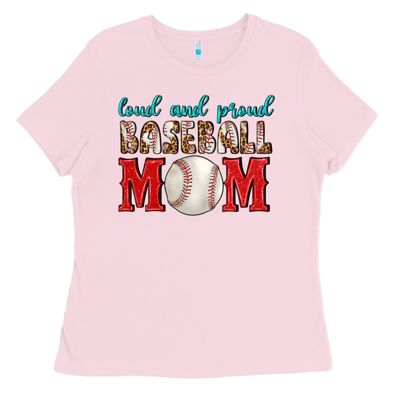 Loud And Proud Baseball Mom Ladies Tee by BundleAndBundleShop | Teevron