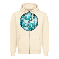Sandshell let it snow Zipper Hoodie - FaDigitalArtStudio