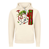Vintage Artic Christmas Character Vintage Hoodie - NancyCooperArtShop