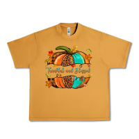 Peanut Butter pumpkin thankful and blessed Urban Heavy Tee - NancyCooperArtShop