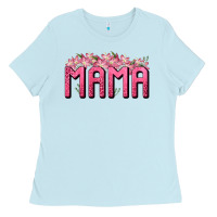 Baby Blue Western Mama Ladies Tee - BundleAndBundleShop