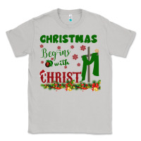 Moon Dust Christmas Begins With Christ Classic Tee - Bettercallsaul