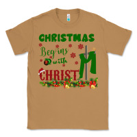 Toasted Coconut Christmas Begins With Christ Classic Tee - Bettercallsaul