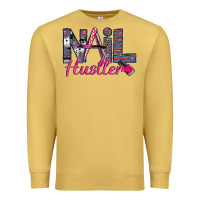 Antique Gold Nail hustler Premium Sweatshirt - SublimationCraftShop