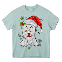 Arona merry christmas ghost Heavy Core Tee - MaliasSmallBusiness