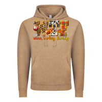 Vintage Coffee WTF Wine Turkey Family Vintage Hoodie - texasbilliewilder