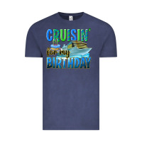 Vintage Denim cruisin' for my birthday Vintage Tee - texasbilliewilder
