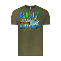 Vintage Olive cruisin' for my birthday Vintage Tee - texasbilliewilder