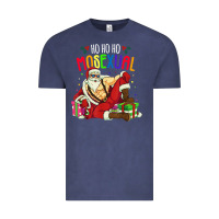 Vintage Denim mens ho ho ho mosexual Vintage Tee - DesigneFamous