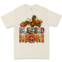 Bone Western Blessed Mom With Cross Premium Tee - BundleAndBundleShop