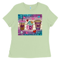 Matcha Western Mom Coffee Cups Tumbler Ladies Tee - BundleAndBundleShop