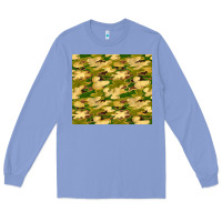 Colony Blue camouflage with glitter Long Sleeve Tee - TumblerDesignByShophia