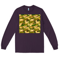 Plum camouflage with glitter Long Sleeve Tee - TumblerDesignByShophia