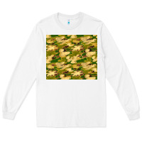 White camouflage with glitter Long Sleeve Tee - TumblerDesignByShophia