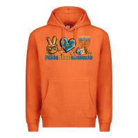 Carrot Peace Love Hannukah Premium Hoodie - BundleAndBundleShop