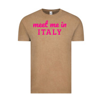 Vintage Coffee meet me in italy Vintage Tee - DesigneFamous