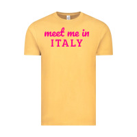 Vintage Mustard meet me in italy Vintage Tee - DesigneFamous