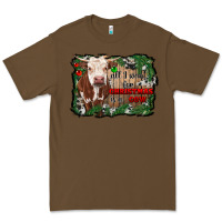 Cacao all i want for christmas is a cow cowhide Premium Tee - RanaPortraitStore