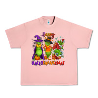 Salmon Happy Hallothanksmas Urban Heavy Tee - NancyCooperArtShop