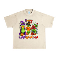 Sandshell Happy Hallothanksmas Urban Heavy Tee - NancyCooperArtShop