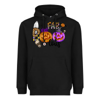 Black Fab Boo Lous Heavyweight Hoodie - CowhideDigitalArt