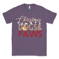 Lavender Christmas Dogs Paws Classic Tee - Bettercallsaul