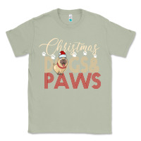Matcha Christmas Dogs Paws Classic Tee - Bettercallsaul